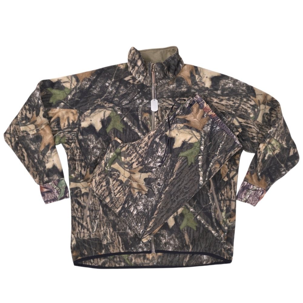 VINTAGE MOSSY OAK X RUSSEL OUTDOORS SCENT BLOCK CAMO FLEECE